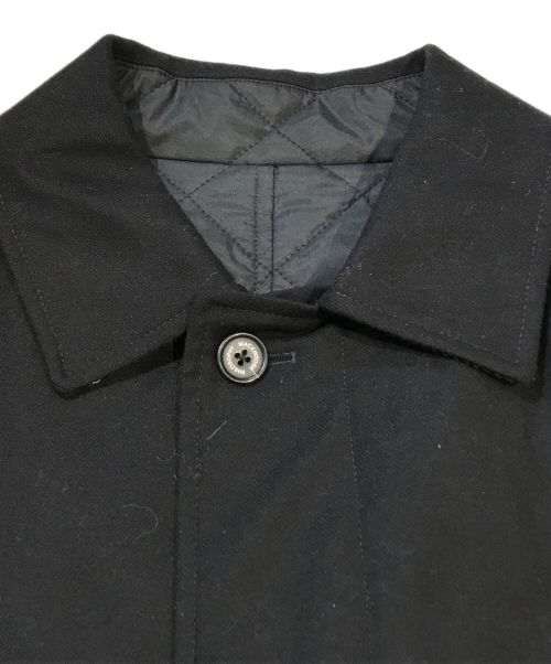 MACKINTOSH PHILOSOPHY（マッキントッシュ フィロソフィー）MACKINTOSH PHILOSOPHY (マッキントッシュフィロソフィー) リバーシブルステンカラーコート　H1C35-423-09 ブラック サイズ:42の古着・服飾アイテム