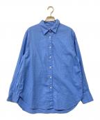 SLOBE IENAスローブ イエナ）の古着「綿麻レギュラーシャツ」｜ブルー