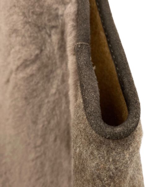 Leilian（レリアン）Leilian (レリアン) Lisa conte (リサコンテ) ファー×ムートンベスト ブラウン サイズ:11の古着・服飾アイテム