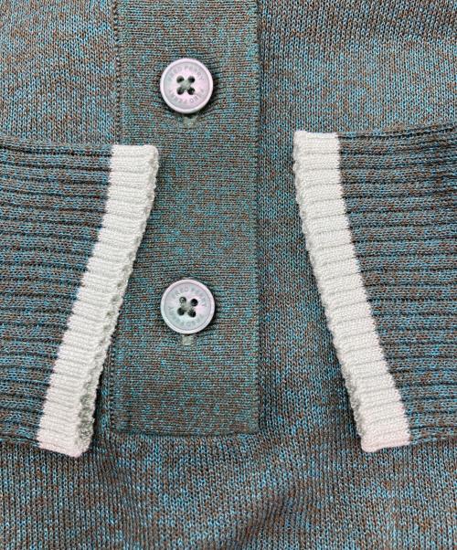 FRED PERRY（フレッドペリー）FRED PERRY (フレッドペリー) シアー ポロシャツ グリーン サイズ:SIZE 38の古着・服飾アイテム