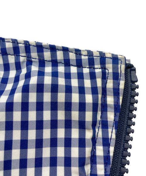 BURBERRY BLACK LABEL（バーバリーブラックレーベル）BURBERRY BLACK LABEL (バーバリーブラックレーベル) ギンガムチェックジップジャケット ブルー サイズ:Mの古着・服飾アイテム