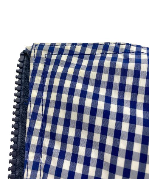 BURBERRY BLACK LABEL（バーバリーブラックレーベル）BURBERRY BLACK LABEL (バーバリーブラックレーベル) ギンガムチェックジップジャケット ブルー サイズ:Mの古着・服飾アイテム