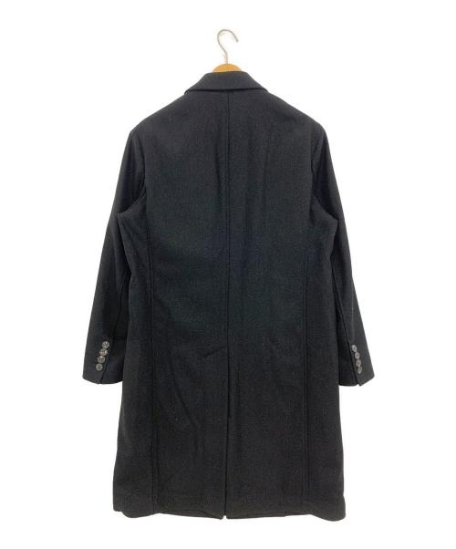 Giampaolo（ジャンパオロ）Giampaolo (ジャンパオロ) チェスターコート ブラック サイズ:ＳＩＺＥ４６の古着・服飾アイテム
