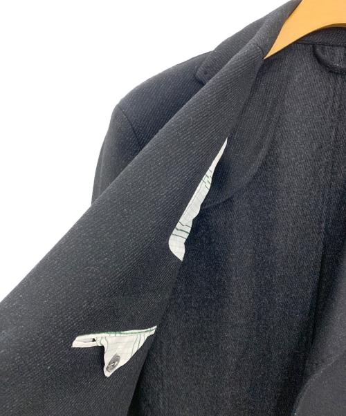 Giampaolo（ジャンパオロ）Giampaolo (ジャンパオロ) チェスターコート ブラック サイズ:ＳＩＺＥ４６の古着・服飾アイテム