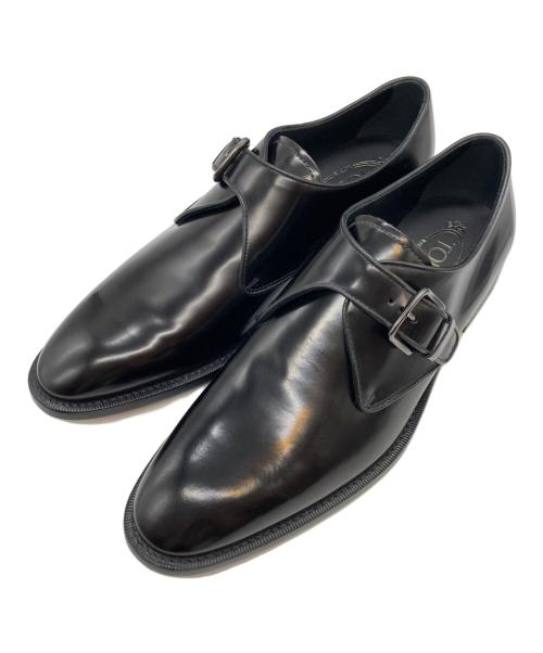 TOD'S（トッズ）TOD'S (トッズ) モンクストラップシューズ ブラック サイズ:8の古着・服飾アイテム