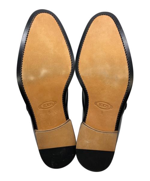 TOD'S（トッズ）TOD'S (トッズ) モンクストラップシューズ ブラック サイズ:8の古着・服飾アイテム