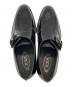 中古・古着 TOD'S (トッズ) モンクストラップシューズ ブラック サイズ:8：18000円