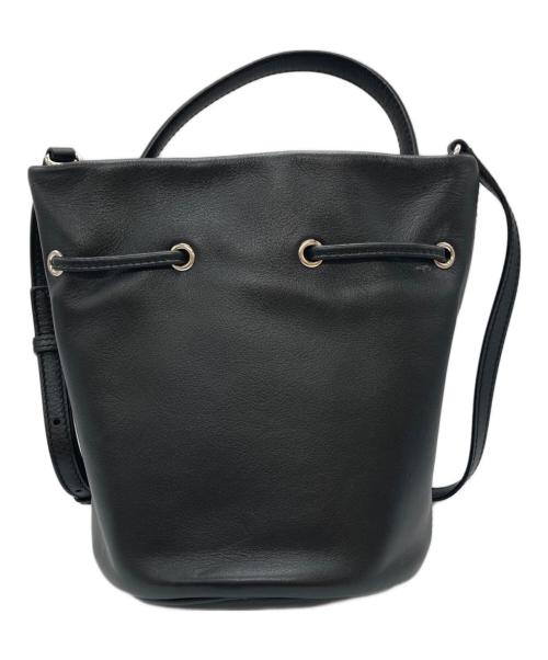 BALENCIAGA（バレンシアガ）BALENCIAGA (バレンシアガ) エブリデイ ドローストリングバケットバッグ ブラック サイズ:-の古着・服飾アイテム
