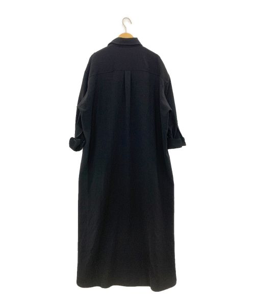 BLUEBIRD BOULEVARD（ブルーバードブルバード）BLUEBIRD BOULEVARD (ブルーバードブルバード) シャツワンピース ブラック サイズ:Mの古着・服飾アイテム