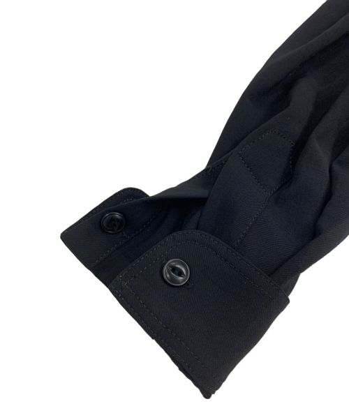 BLUEBIRD BOULEVARD（ブルーバードブルバード）BLUEBIRD BOULEVARD (ブルーバードブルバード) シャツワンピース ブラック サイズ:Mの古着・服飾アイテム