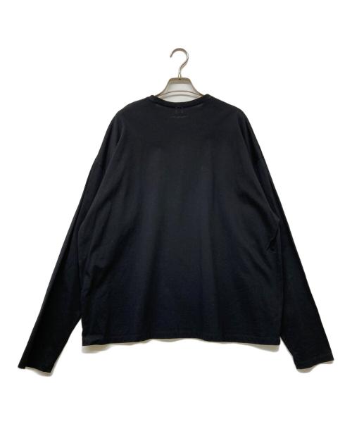 Thehighlights（ザハイライツ）thehighlights (ザハイライツ) big LS tee ブラック サイズ:1の古着・服飾アイテム