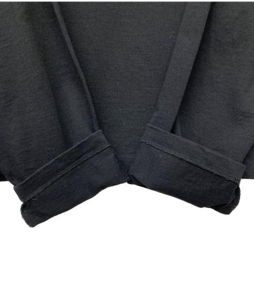 Thehighlights（ザハイライツ）thehighlights (ザハイライツ) big LS tee ブラック サイズ:1の古着・服飾アイテム