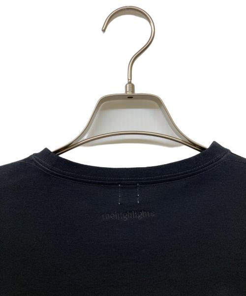 Thehighlights（ザハイライツ）thehighlights (ザハイライツ) big LS tee ブラック サイズ:1の古着・服飾アイテム