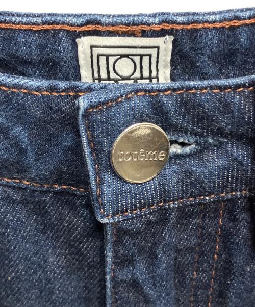 toteme（トーテム）toteme (トーテム) Barrel Leg Denim インディゴ サイズ:SIZE W27の古着・服飾アイテム