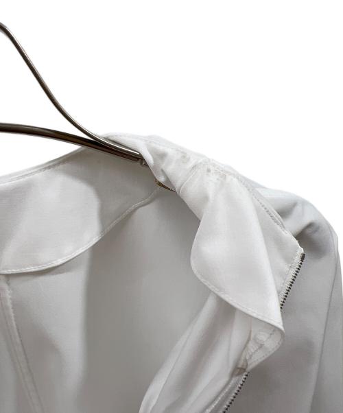 HYKE（ハイク）HYKE (ハイク) TASLAN TWILL TOPブラウス ホワイト サイズ:2の古着・服飾アイテム