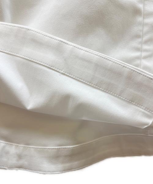 HYKE（ハイク）HYKE (ハイク) TASLAN TWILL TOPブラウス ホワイト サイズ:2の古着・服飾アイテム