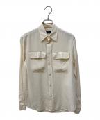 POLO RALPH LAURENポロ・ラルフローレン）の古着「シルクシャツ」｜ベージュ