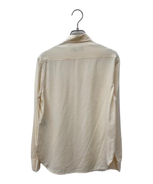 POLO RALPH LAUREN（ポロ・ラルフローレン）POLO RALPH LAUREN (ポロ・ラルフローレン) シルクシャツ ベージュの古着・服飾アイテム