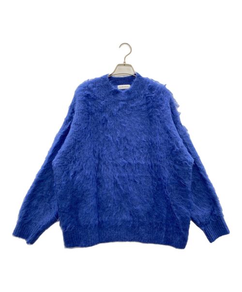 MAISON SPECIAL（メゾンスペシャル）MAISON SPECIAL (メゾンスペシャル) Shaggy Knit Pullover（シャギーニットプルオーバー） ブルー サイズ:FREEの古着・服飾アイテム