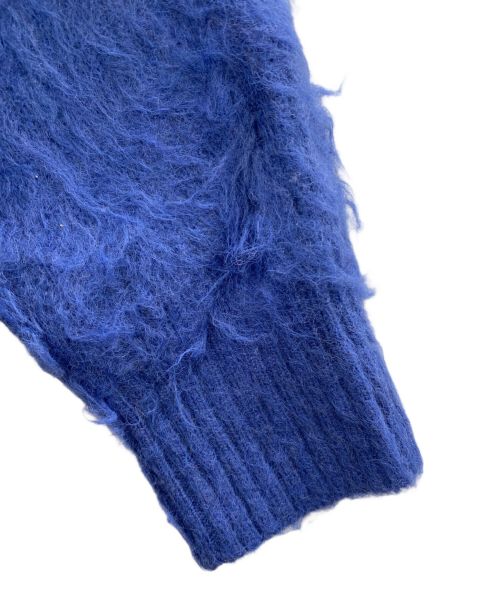MAISON SPECIAL（メゾンスペシャル）MAISON SPECIAL (メゾンスペシャル) Shaggy Knit Pullover（シャギーニットプルオーバー） ブルー サイズ:FREEの古着・服飾アイテム