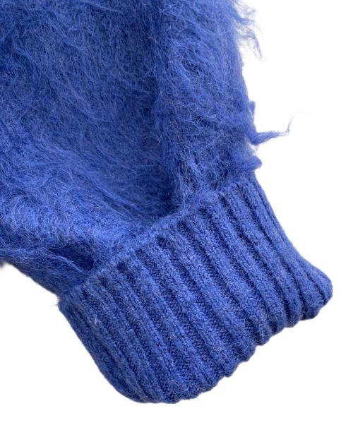 MAISON SPECIAL（メゾンスペシャル）MAISON SPECIAL (メゾンスペシャル) Shaggy Knit Pullover（シャギーニットプルオーバー） ブルー サイズ:FREEの古着・服飾アイテム