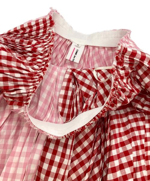COMME des GARCONS GIRL（コムデギャルソンガール）COMME des GARCONS GIRL (コムデギャルソンガール) ギンガムスカート レッド×ピンク サイズ:Sの古着・服飾アイテム