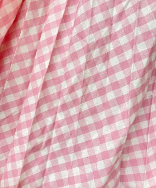 COMME des GARCONS GIRL（コムデギャルソンガール）COMME des GARCONS GIRL (コムデギャルソンガール) ギンガムスカート レッド×ピンク サイズ:Sの古着・服飾アイテム