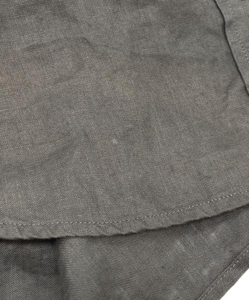 Noble（ノーブル）Noble (ノーブル) リネンレギュラーフィットシャツ ブラウン サイズ:-の古着・服飾アイテム