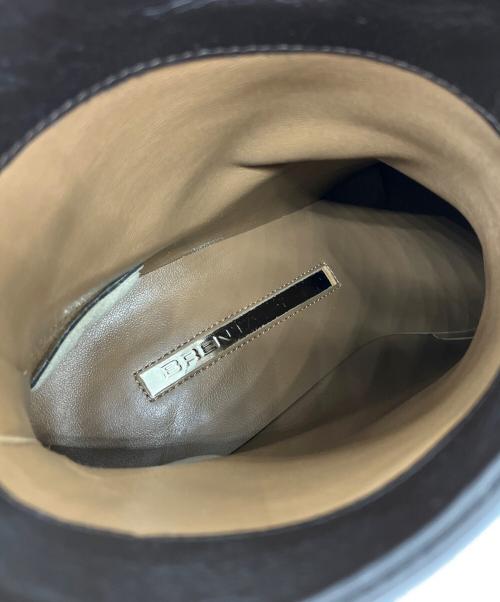 Brenta（ブレンタ）Brenta (ブレンタ) ショートブーツ ブラウン サイズ:37の古着・服飾アイテム