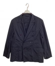Wild Life Tailor（ワイルドライフテイラー）の古着「ナイロンタスランOX ダブルブレストジャケット」｜ネイビー