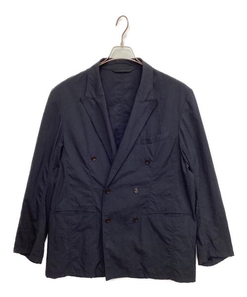 Wild Life Tailor（ワイルドライフテイラー）Wild Life Tailor (ワイルドライフテイラー) ナイロンタスランOX ダブルブレストジャケット ネイビー サイズ:Ｌの古着・服飾アイテム