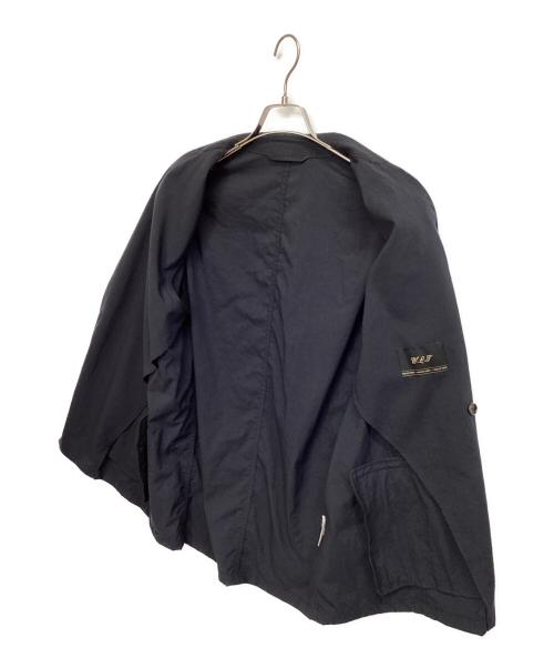 Wild Life Tailor（ワイルドライフテイラー）Wild Life Tailor (ワイルドライフテイラー) ナイロンタスランOX ダブルブレストジャケット ネイビー サイズ:Ｌの古着・服飾アイテム