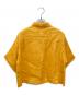 AURALEE (オーラリー) LINEN DOUBLE FACE HARF SLEEVED SHIRTS オレンジ サイズ:SIZE 1：8000円