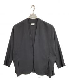 NO CONTROL AIR（ノーコントロールエアー）の古着「ドレープカルゼドルマンスリーブジャケット」｜グレー