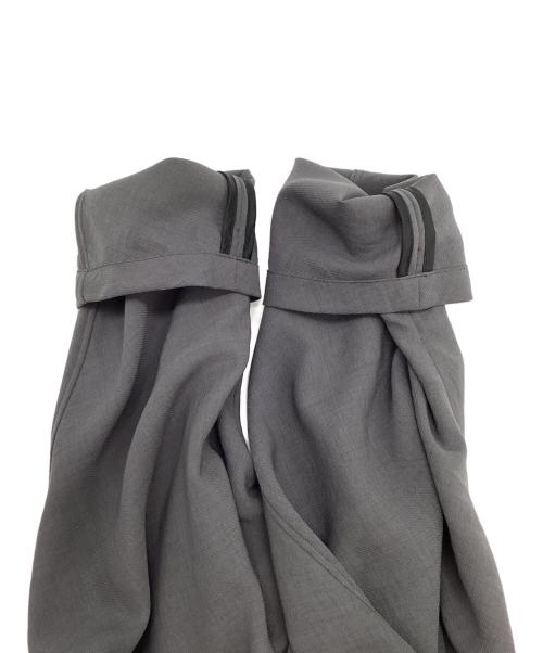 NO CONTROL AIR（ノーコントロールエアー）no control air (ノーコントロールエアー) ドレープカルゼドルマンスリーブジャケット グレー サイズ:3の古着・服飾アイテム