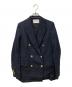 UNITED ARROWS（ユナイテッドアローズ）の古着「UWSC W ダブルボタン ブレザー」｜ネイビー