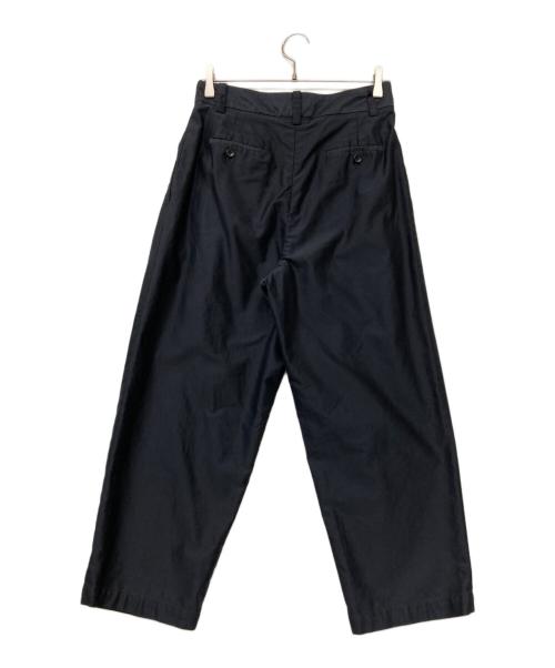 nicholson and nicholson（ニコルソンアンドニコルソン）nicholson and nicholson (ニコルソンアンドニコルソン) タックパンツ ネイビー サイズ:40の古着・服飾アイテム