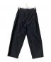 nicholson and nicholson (ニコルソンアンドニコルソン) タックパンツ ネイビー サイズ:40：3000円