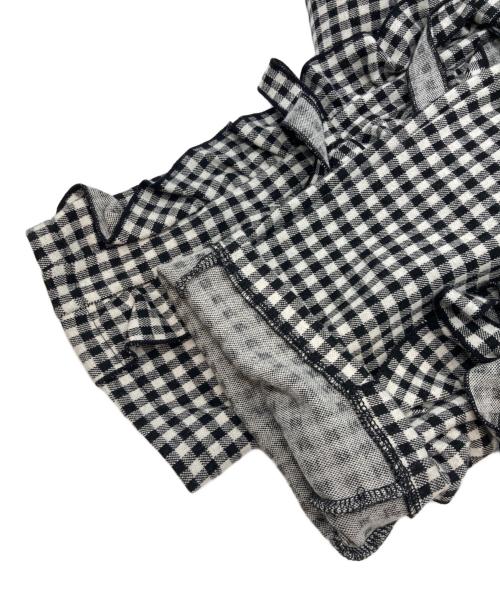 Candy Stripper（キャンディーストリッパー）Candy Stripper (キャンディーストリッパー) DECORATIVE RIBBON パンツ ホワイト×ブラック サイズ:2の古着・服飾アイテム