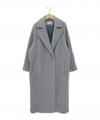 outersunsetアウターサンセット）の古着「ボアロングコート」｜グレー
