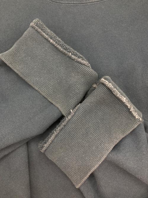 ATON（エイトン）ATON (エイトン) ナチュラルガーメントダイプルオーバークルーネックスウェットシャツ ネイビー サイズ:04の古着・服飾アイテム