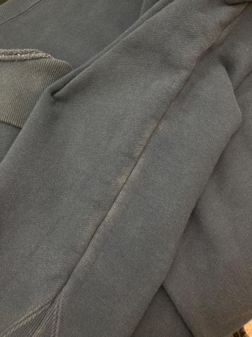 ATON（エイトン）ATON (エイトン) ナチュラルガーメントダイプルオーバークルーネックスウェットシャツ ネイビー サイズ:04の古着・服飾アイテム