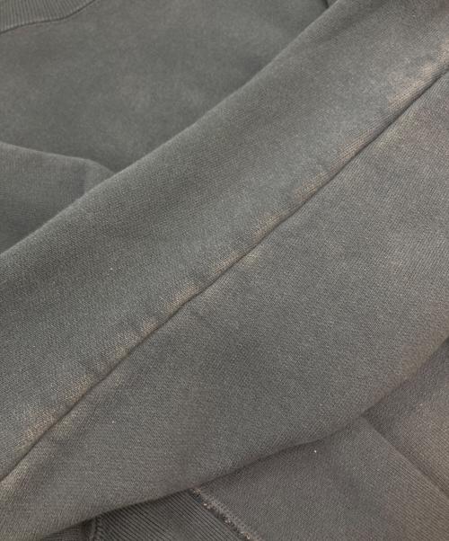 ATON（エイトン）ATON (エイトン) ナチュラルガーメントダイプルオーバークルーネックスウェットシャツ ネイビー サイズ:04の古着・服飾アイテム