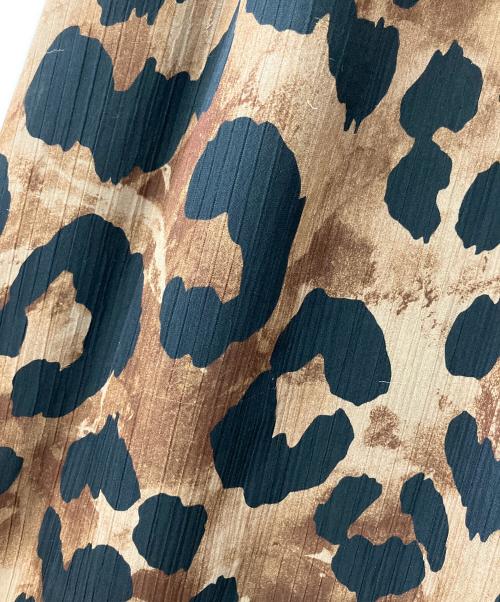 MAISON SPECIAL（メゾンスペシャル）MAISON SPECIAL (メゾンスペシャル) レオパードキャミワンピース ブラウン サイズ:Fの古着・服飾アイテム