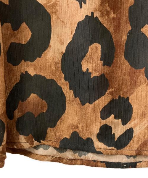 MAISON SPECIAL（メゾンスペシャル）MAISON SPECIAL (メゾンスペシャル) レオパードキャミワンピース ブラウン サイズ:Fの古着・服飾アイテム