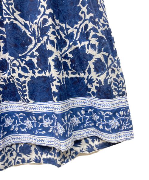 SZ Blockprints（エスゼットブロックプリント）SZ Blockprints (エスゼットブロックプリント) KITTY DRESS ROSEワンピース ネイビー サイズ:Sの古着・服飾アイテム