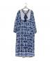 SZ Blockprints（エスゼットブロックプリント）の古着「KITTY DRESS ROSEワンピース」｜ネイビー