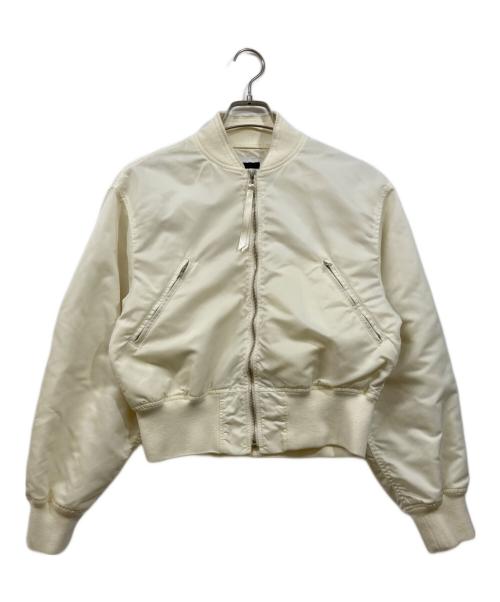 H BEAUTY&YOUTH（エイチ ビューティー&ユース）H BEAUTY&YOUTH (エイチ ビューティー&ユース) NYLON JACKET アイボリー サイズ:Sの古着・服飾アイテム