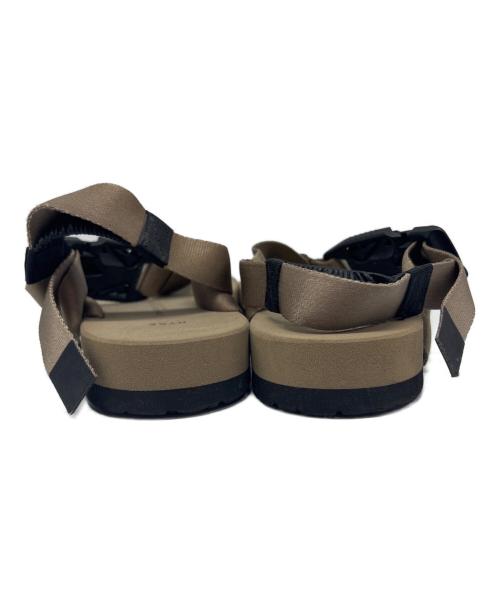 HYKE（ハイク）HYKE (ハイク) BEAUTIFUL SHOES (ビューティフルシューズ) サンダル ベージュ サイズ:23-23.5の古着・服飾アイテム
