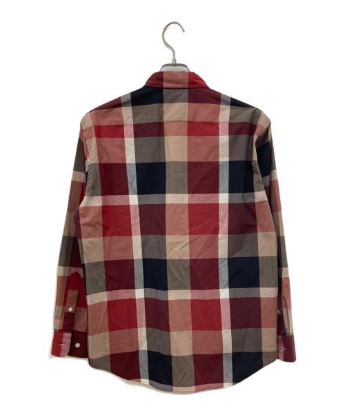 BLACK LABEL CRESTBRIDGE（ブラックレーベル クレストブリッジ）BLACK LABEL CRESTBRIDGE (ブラックレーベル クレストブリッジ) チェックシャツ レッド サイズ:Mの古着・服飾アイテム